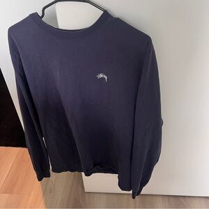Stussy Deep Blue Crewneck